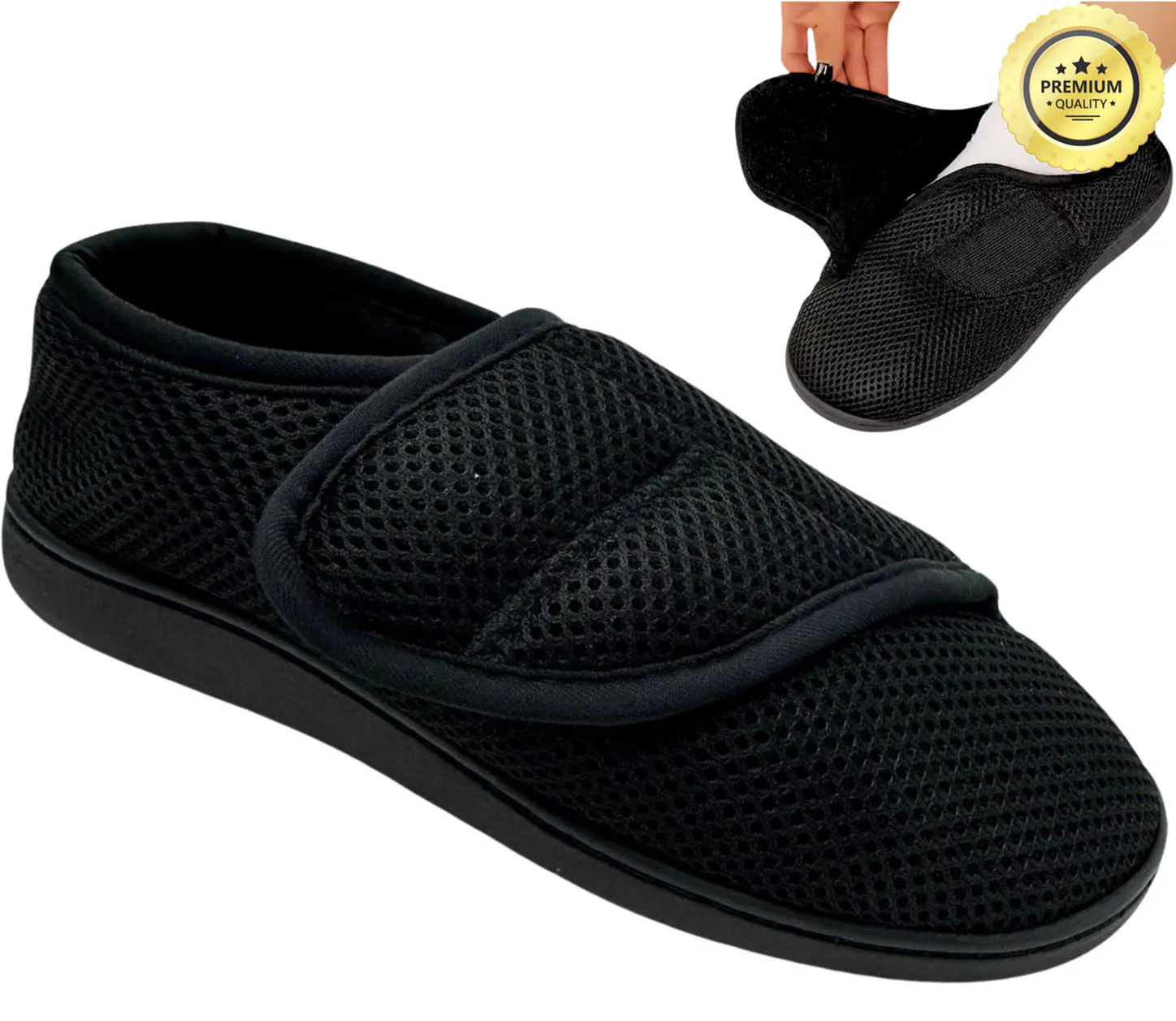 Orthopädische Schuhe für Damen Herren bei Geschwollenen Füßen Atmungsaktiv