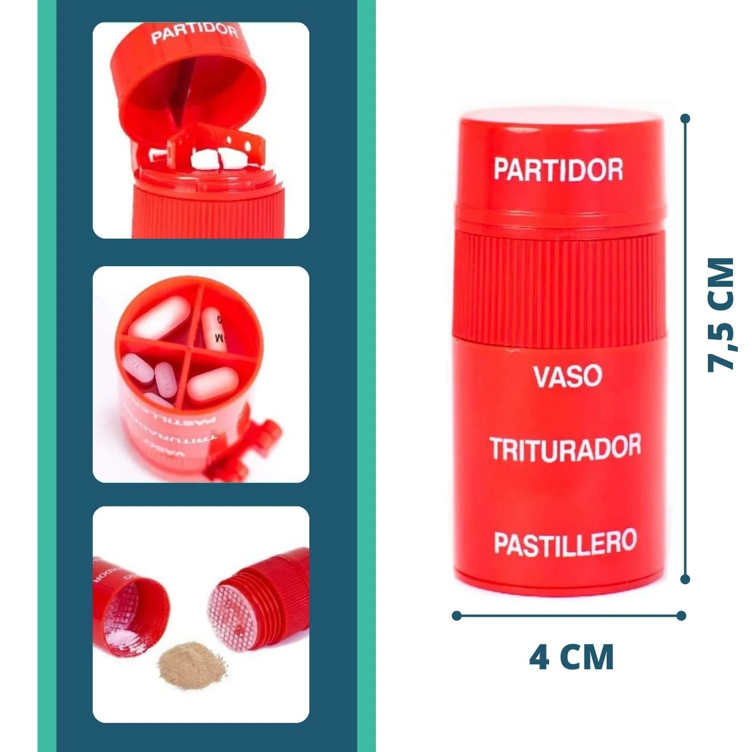 Pillenzerkleinerer | 4-in-1 - Image 2