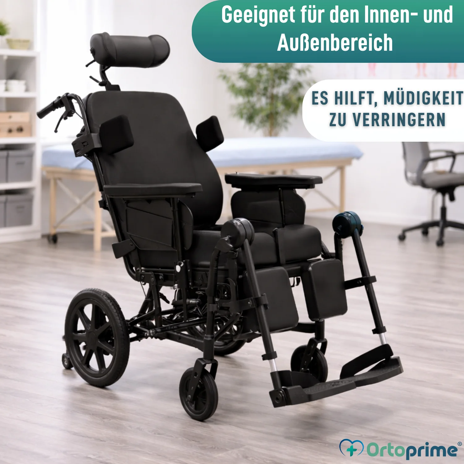Positionierungsrollstuhl mit Kippfunktion | Anti-Dekubitus - Image 6