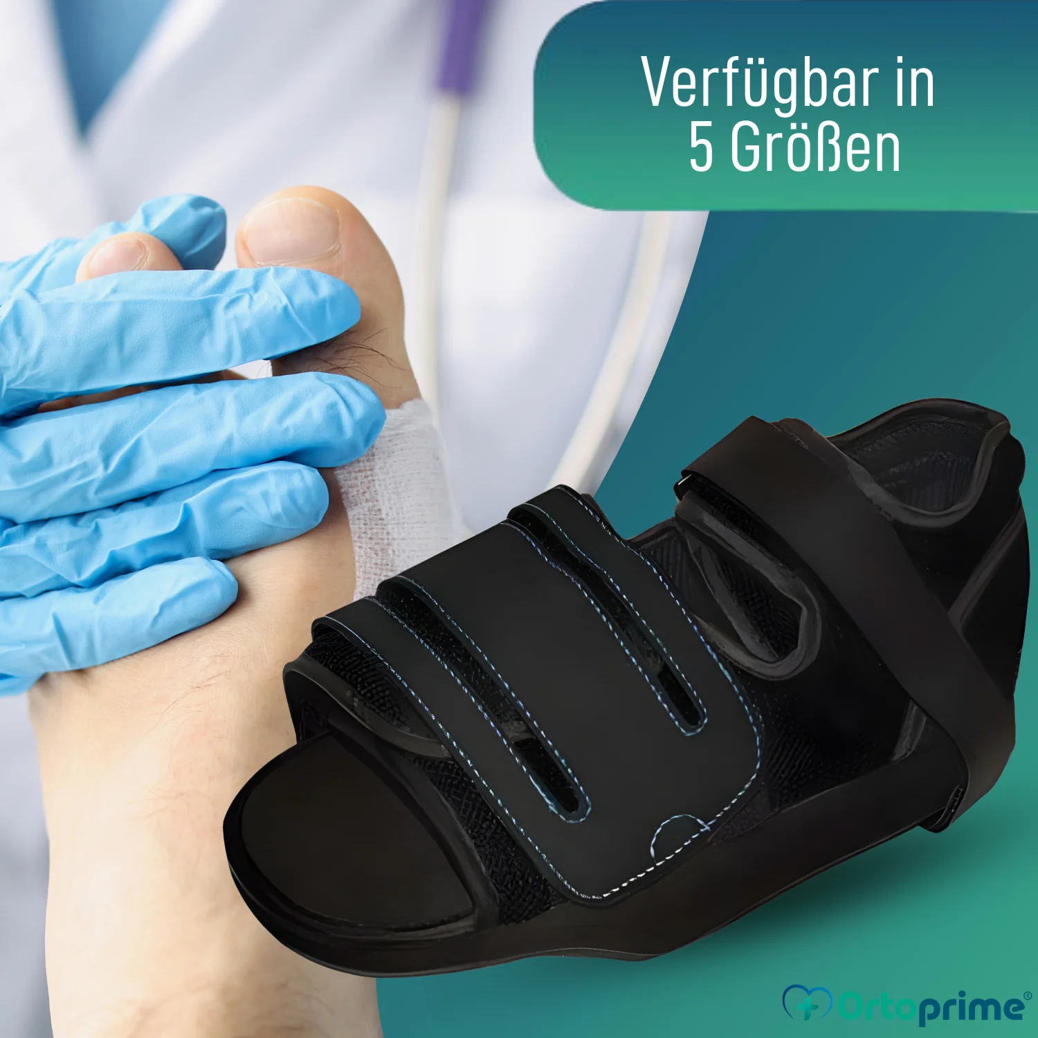 Postoperative Recovery Shoe | Velcro Closure - Image 8