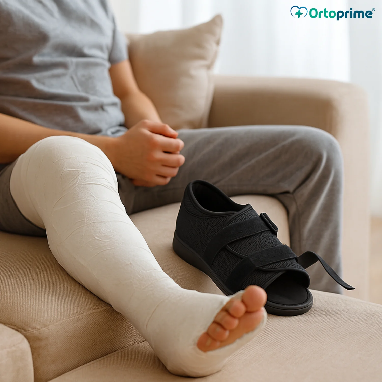 Postoperative Schuhe Flache Sohle | Bilaterale Form - Image 5