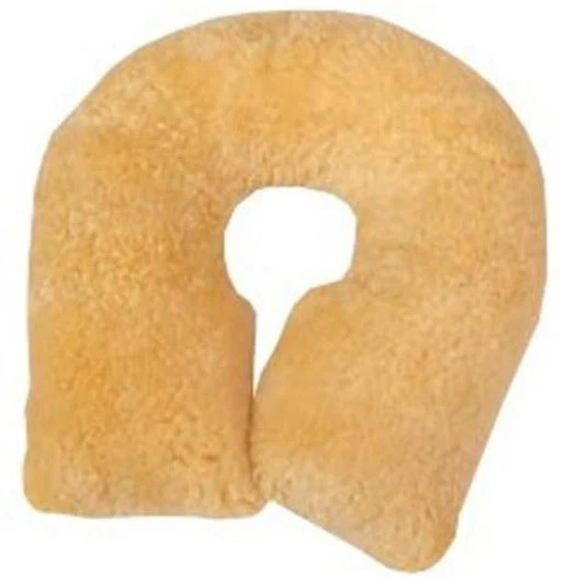 Premiumes Antidecúbito Kissen Hufeisenform aus natürlicher Wolle