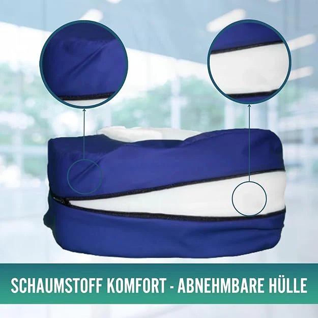 Produkte Pack 2 Wasserdichte PU-Krümmung Anti-Dekubitus-Fersenkappen - Image 2