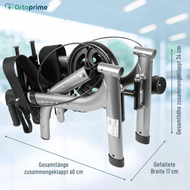 Rollator-Gehwagen mit Sitz und Korb für den Außenbereich - Image 8