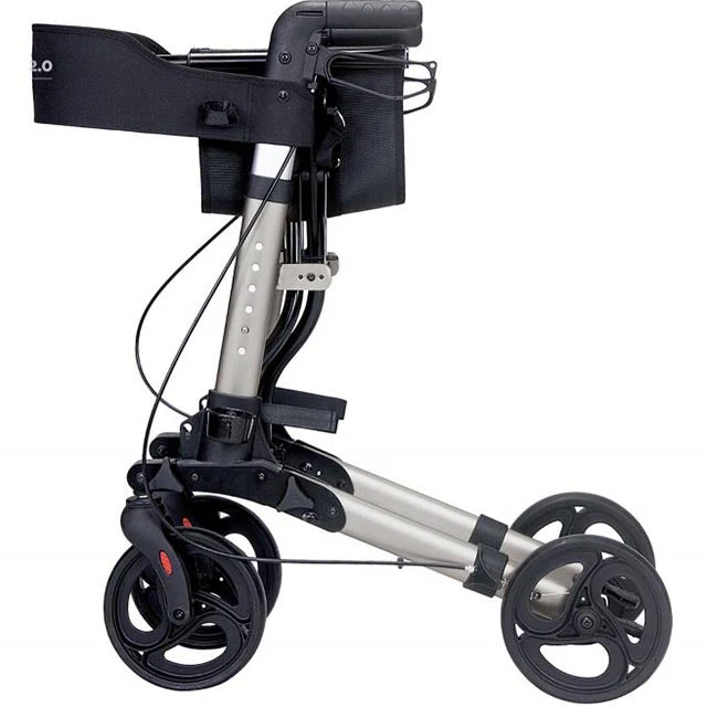 Rollator mit Sitz, Einkaufswagen und Armlehnen mit 4 Rädern - Image 5