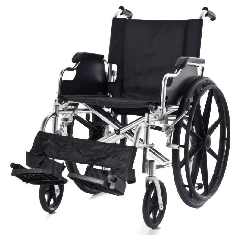 Rollstuhl aus Verchromtem Aluminium | Safe-Chair 46 - Image 2