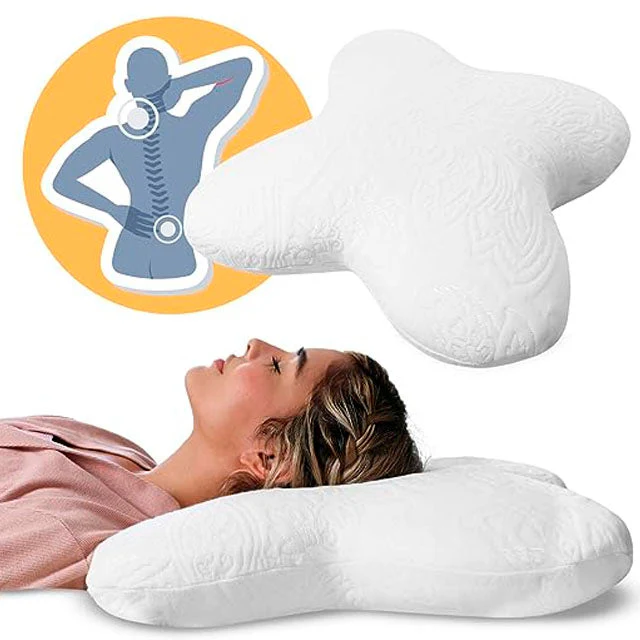 Schmetterlingsform Gedächtnisschaum Kissen mit Anpassbarem Memory-Effekt