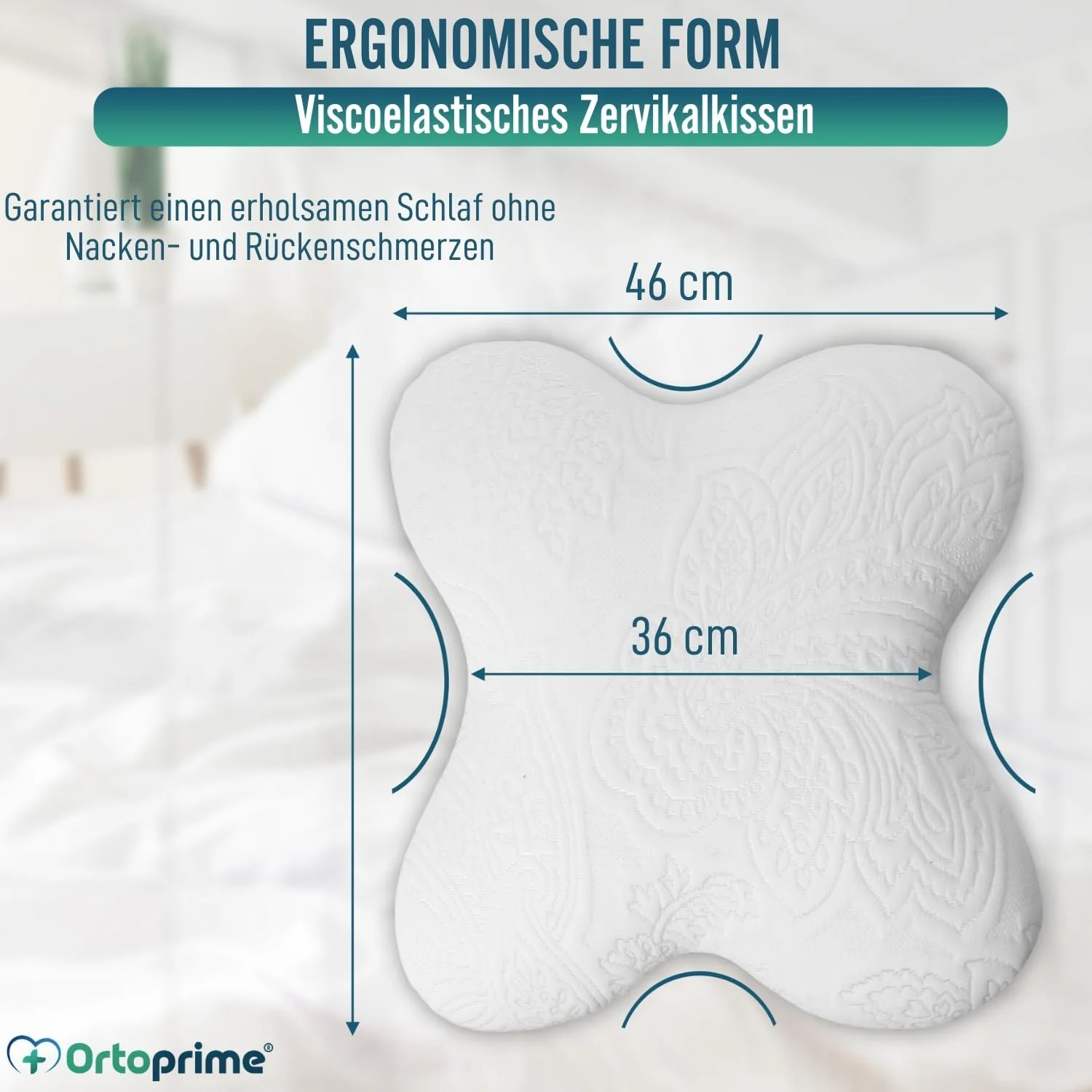 Schmetterlingsform Gedächtnisschaum Kissen mit Anpassbarem Memory-Effekt - Image 7