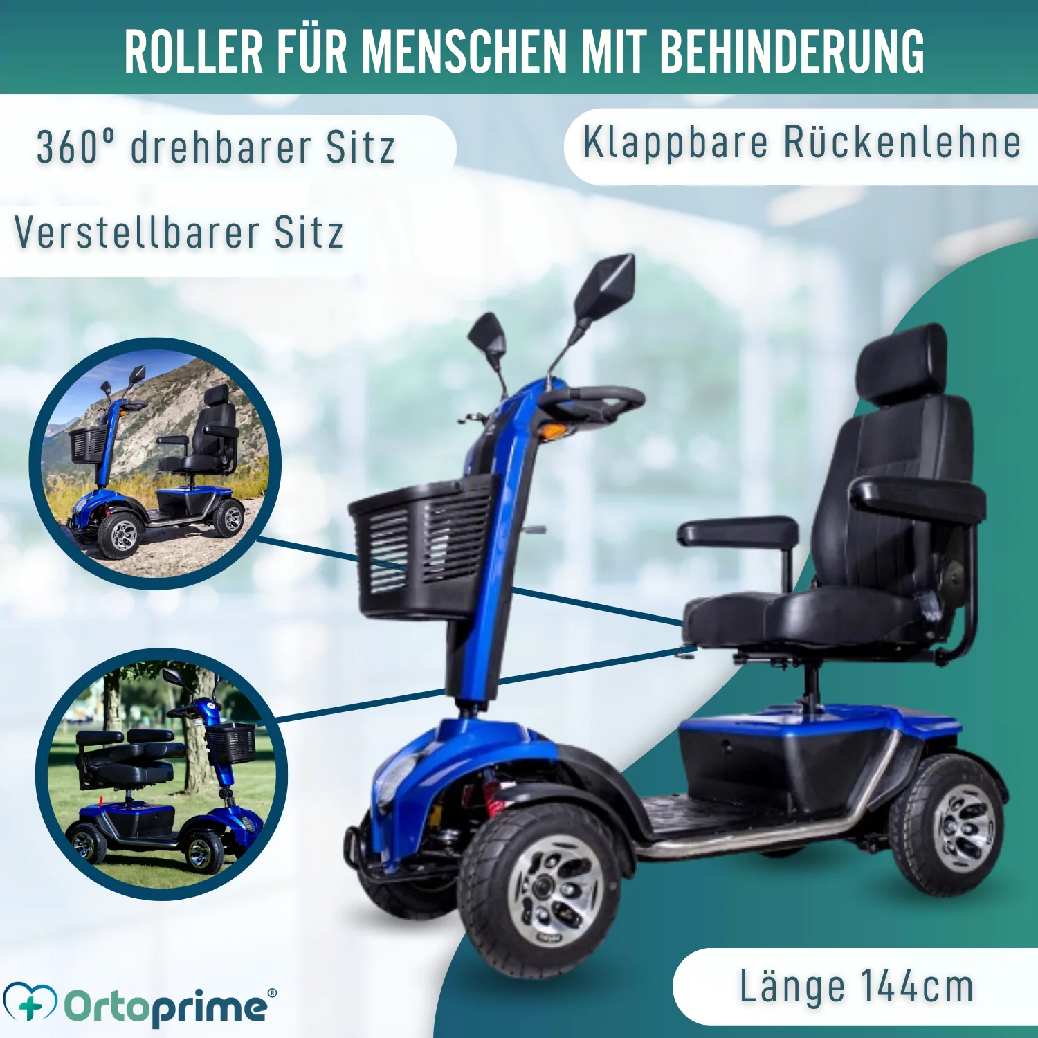 Scooter für Behinderte der neuesten Generation | All-Terrain - Image 4