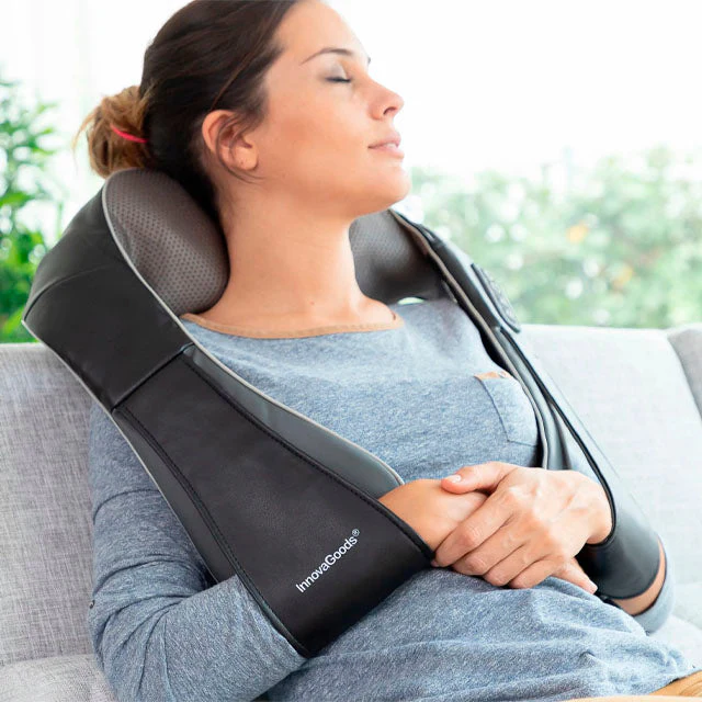 Shiatsu PRO Rücken- und Nackenmassagegerät mit Haltegriffen - Image 3