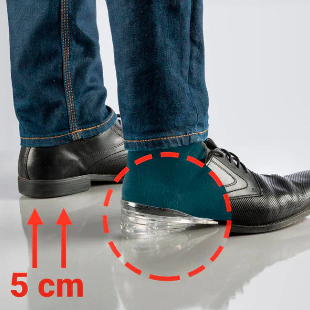 Silikon-Anhebungssohlen anatomisch 5 cm | Packung mit 10 Stück - Image 4