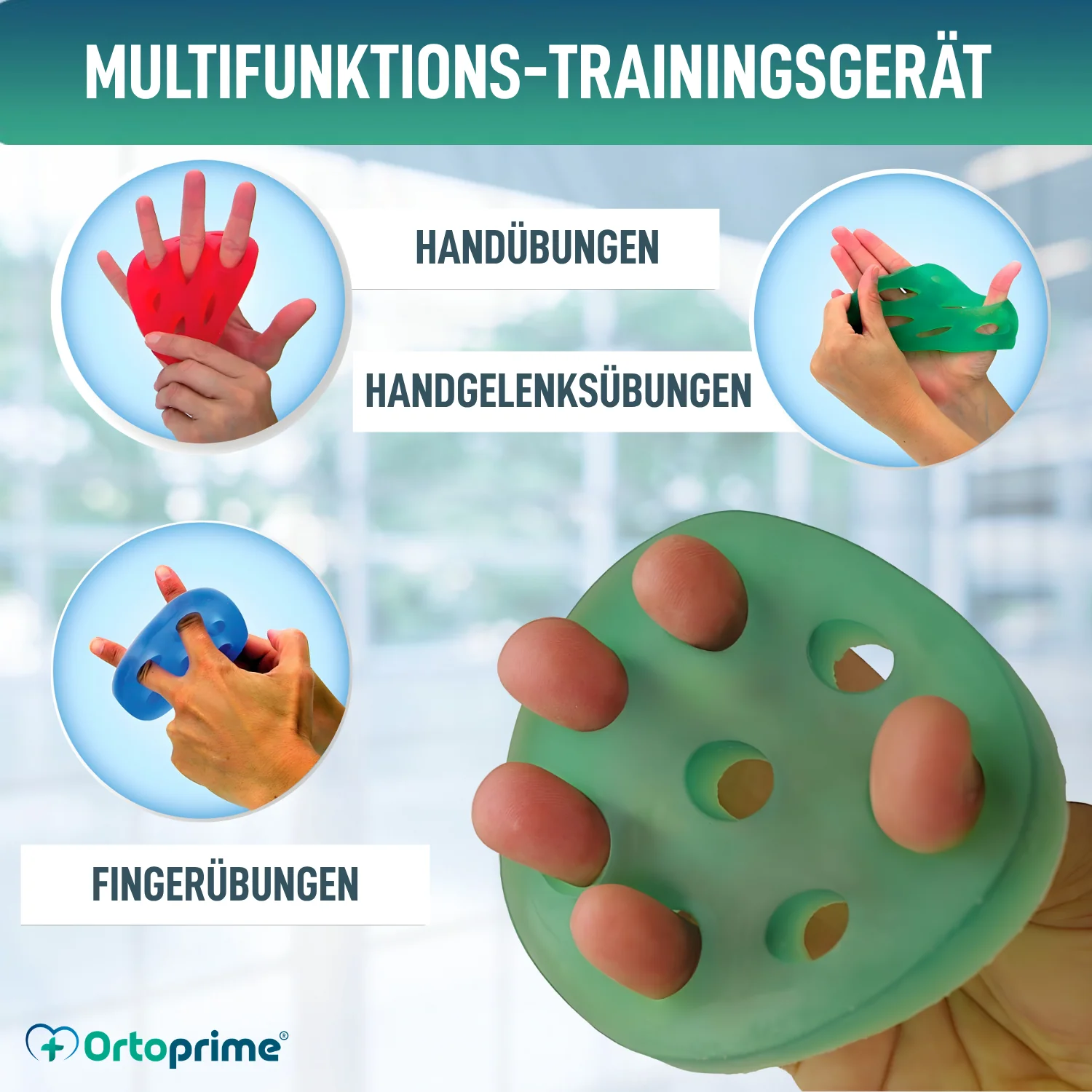 Silikon-Fingertrainer | 4 Widerstandsstufen - Image 2