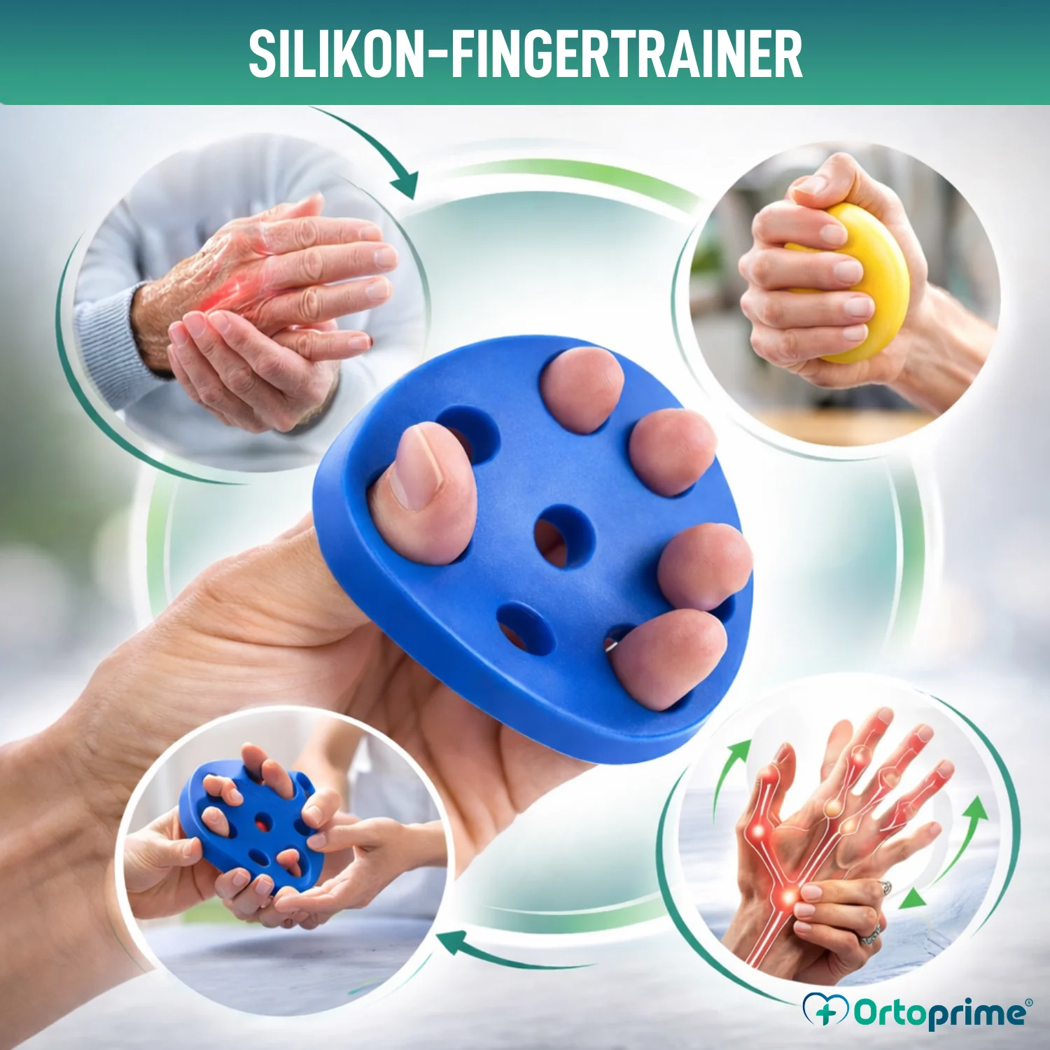 Silikon-Fingertrainer | 4 Widerstandsstufen - Image 4