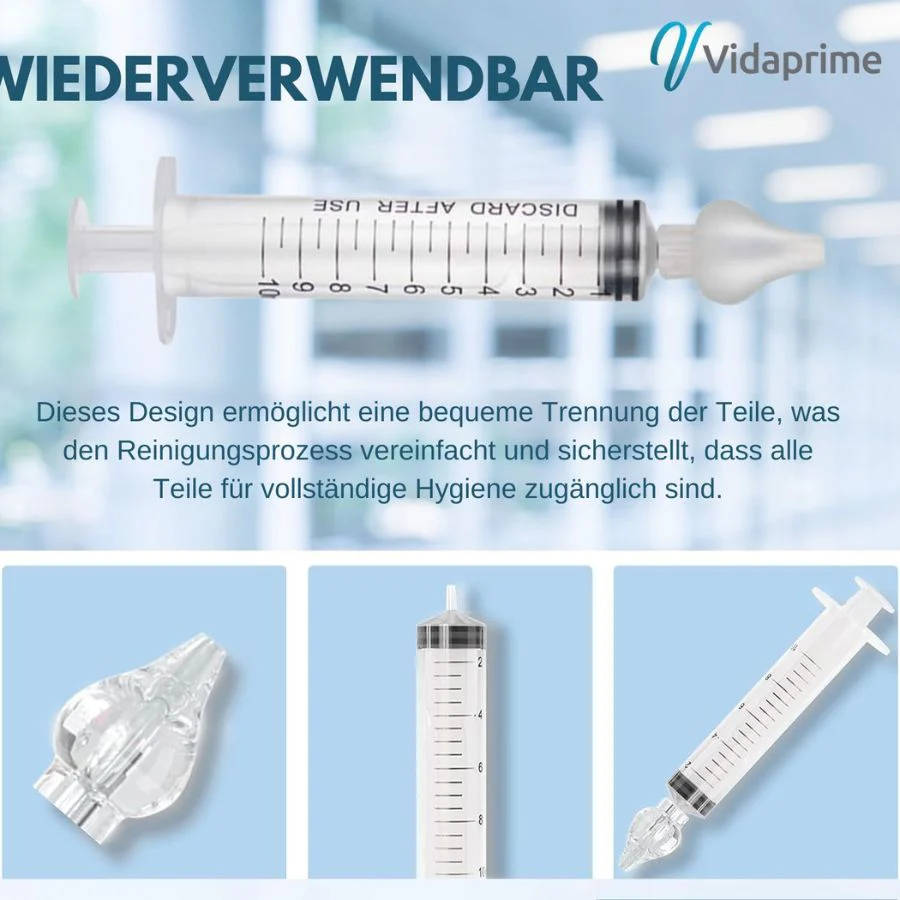 Nasenspülungsspritze für Babys und Erwachsene | Packung mit 3 Stück - Image 4