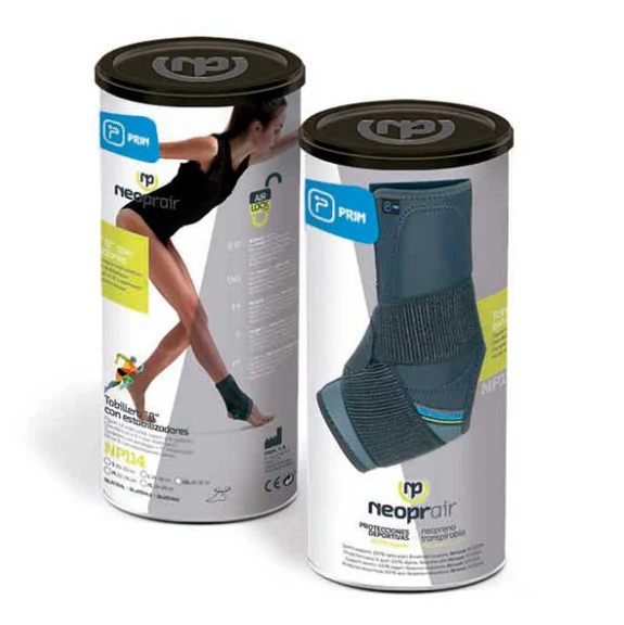 Sprunggelenk-Bandage mit Stabilisatoren | Offene Ferse - Image 4