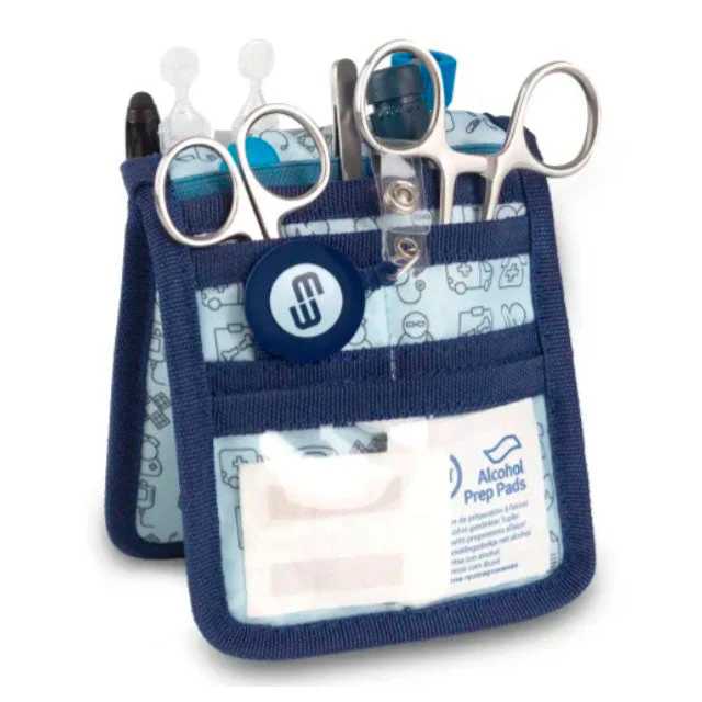 Taschenorganizer für Krankenschwestern mit elastischem Verschluss und Magneten