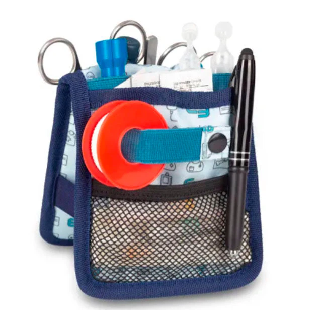 Taschenorganizer für Krankenschwestern mit elastischem Verschluss und Magneten - Image 3