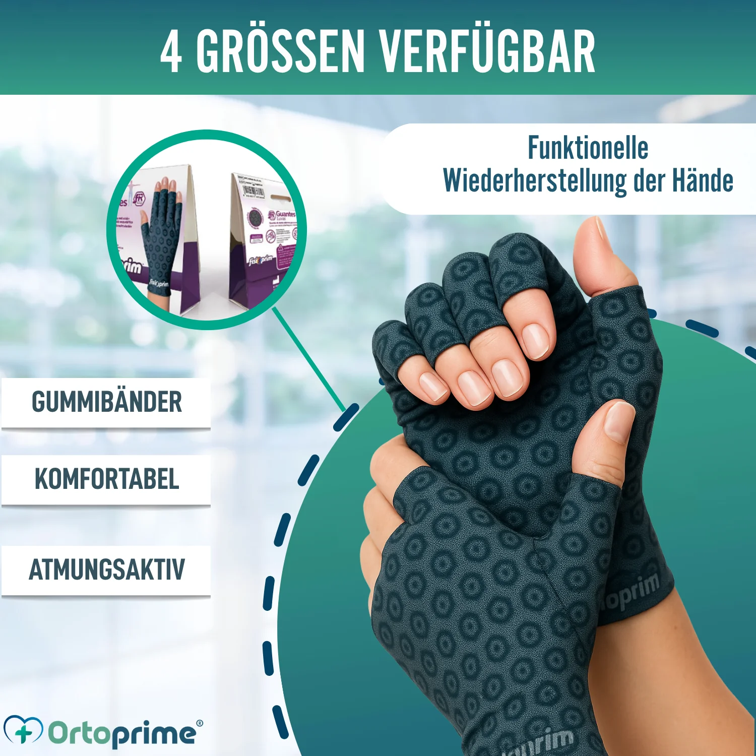 Therapeutische Arthrose-Handschuhe | Elastischer Stoff - Image 4