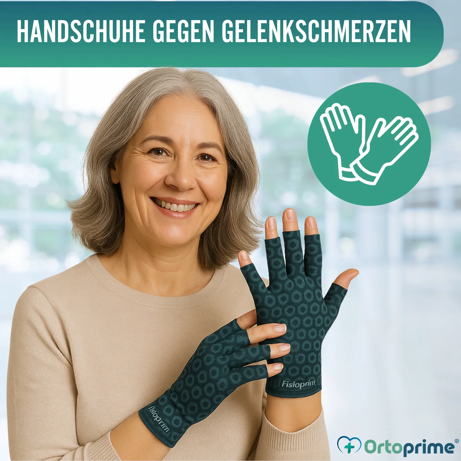 Therapeutische Arthrose-Handschuhe | Elastischer Stoff - Image 5