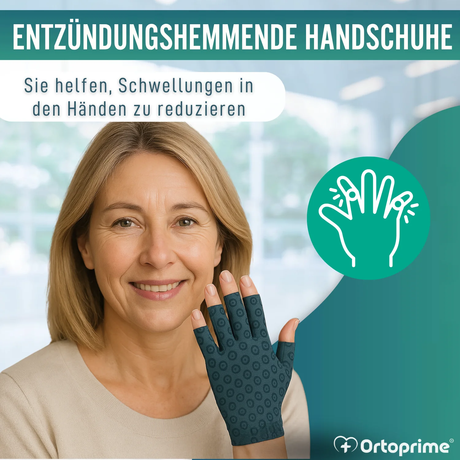Therapeutische Arthrose-Handschuhe | Elastischer Stoff - Image 7