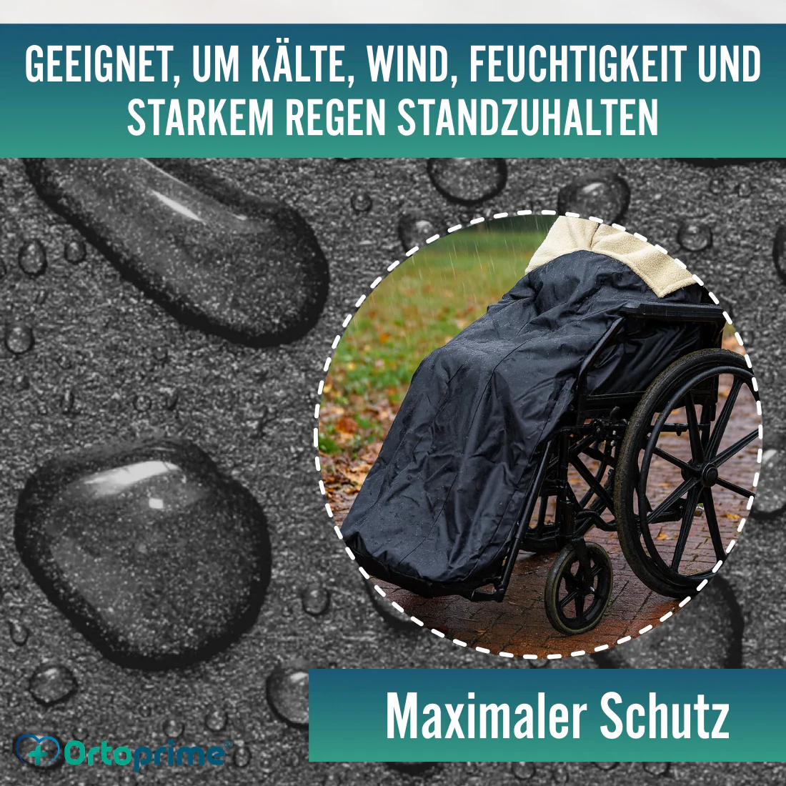 Thermische Beinschutzdecke für Rollstühle | Wasserdichte Decke - Image 7