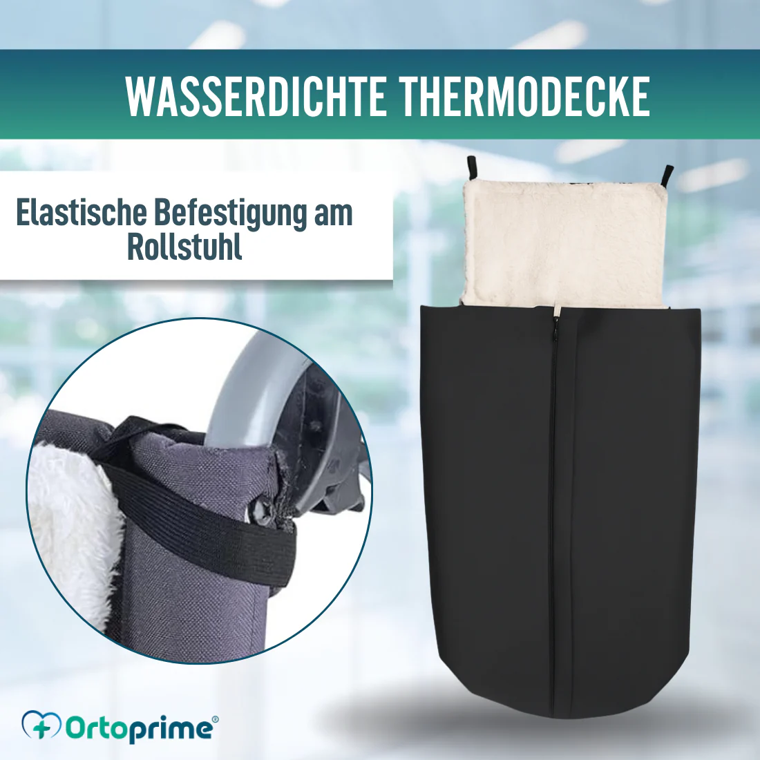 Thermische Beinschutzdecke für Rollstühle | Wasserdichte Decke - Image 9