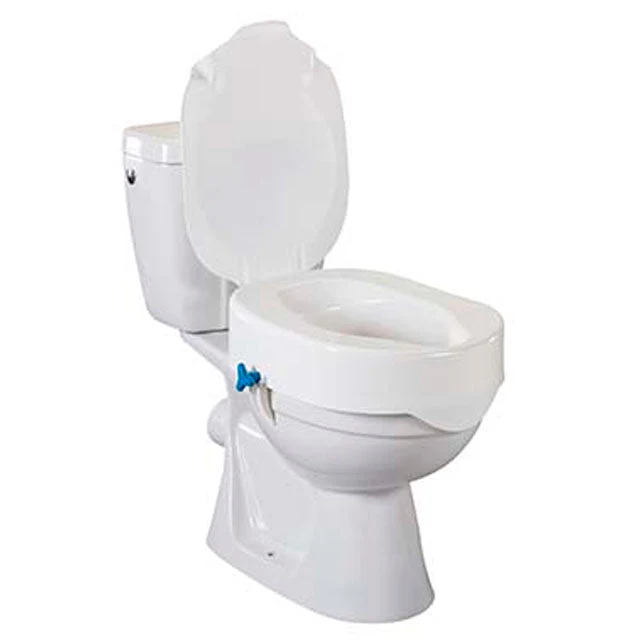 Toilettenerhöhung mit Deckel in 7-10-15 cm Höhe | Universelles Modell - Image 3