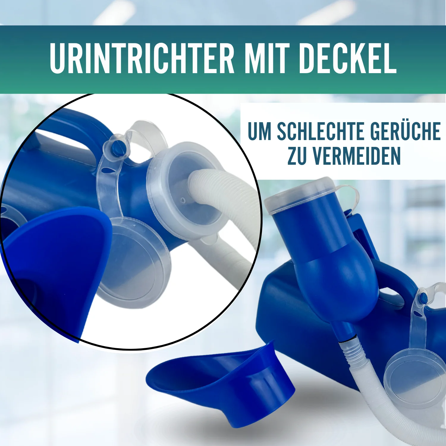 Tragbares Unisex Urinal 1200ml für Erwachsene und Kinder - Image 6