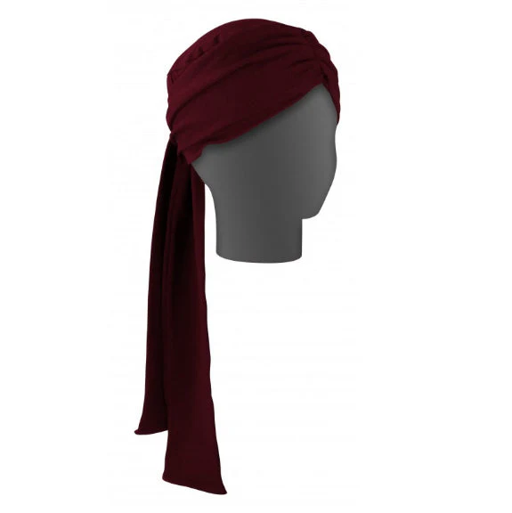 Turban Kopftuch für Krebspatienten Gerafft | Wähle deine Farbe - Image 6