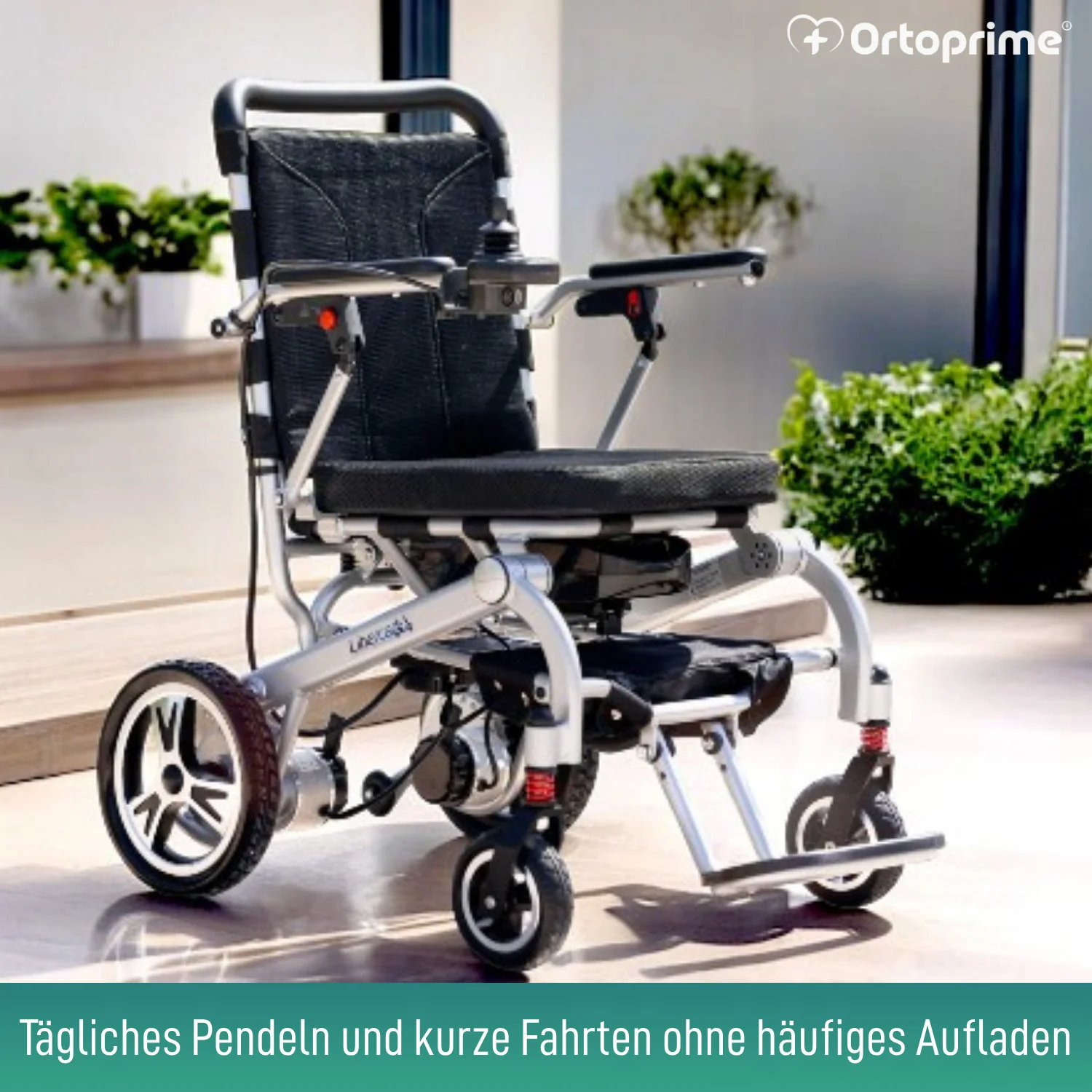 Ultraleichter Kompakter Elektro-Rollstuhl mit Lithium-Akku - Image 5