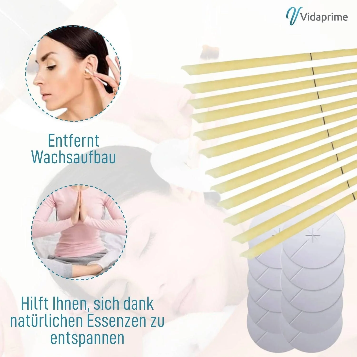 Ohrenkerzen für effektive und sichere Reinigung | Packung mit 12 Kerzen - Image 7