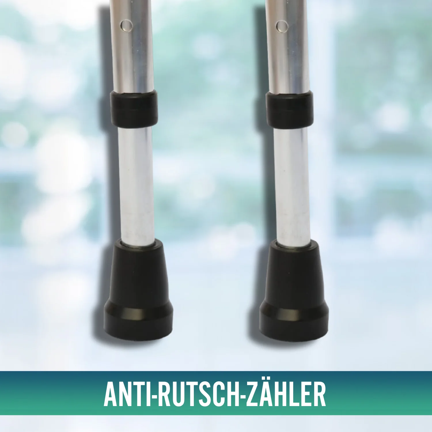 Verstellbare Gehhilfen mit Klebepolstern - Image 7