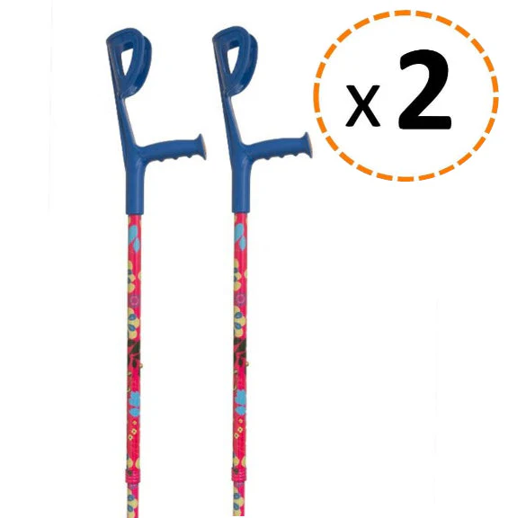 Verstellbare Kinderkrücken 2 Stück | Verschiedene Farben - Image 4