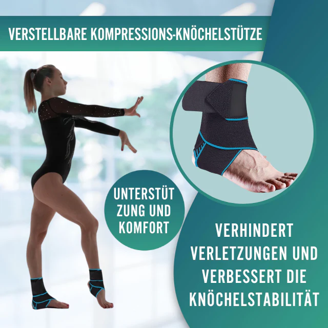 Verstellbare Sportknöchelstütze | Stabilisierung bei Verstauchungen und Tendinitis - Image 3