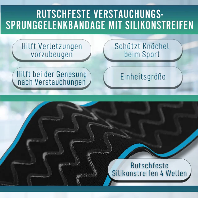 Verstellbare Sportknöchelstütze | Stabilisierung bei Verstauchungen und Tendinitis - Image 4