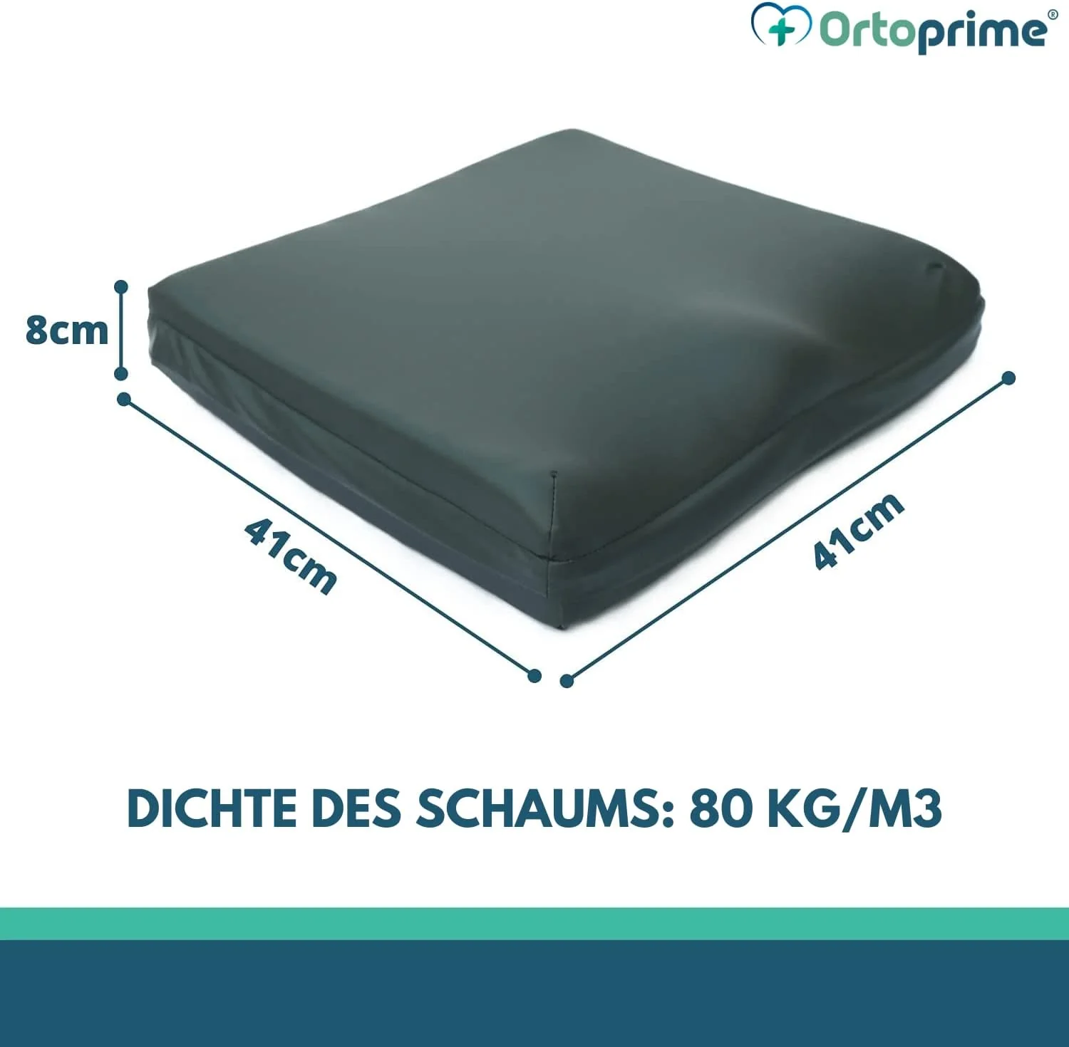 Viskoelastisches Anti-Dekubitus-Kissen für Rollstühle 80kg/m3 - Image 7