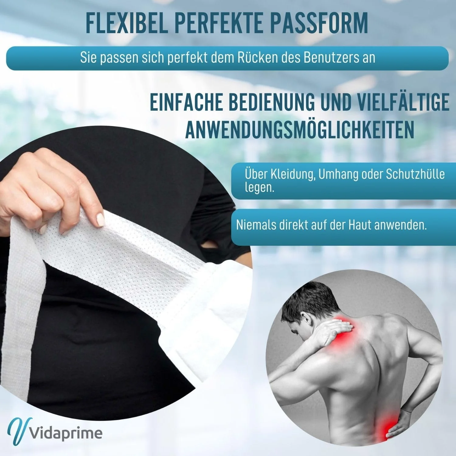 Wärmepflaster für Lendenwirbel Rücken | Pack mit 3 Stk - Image 5