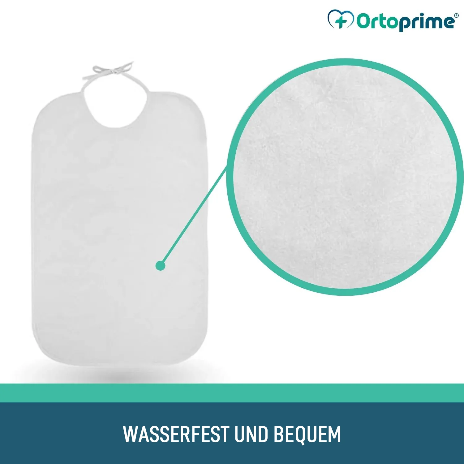 Wasserdichte Lätzchen - Wiederverwendbar für ältere Erwachsene - Image 4