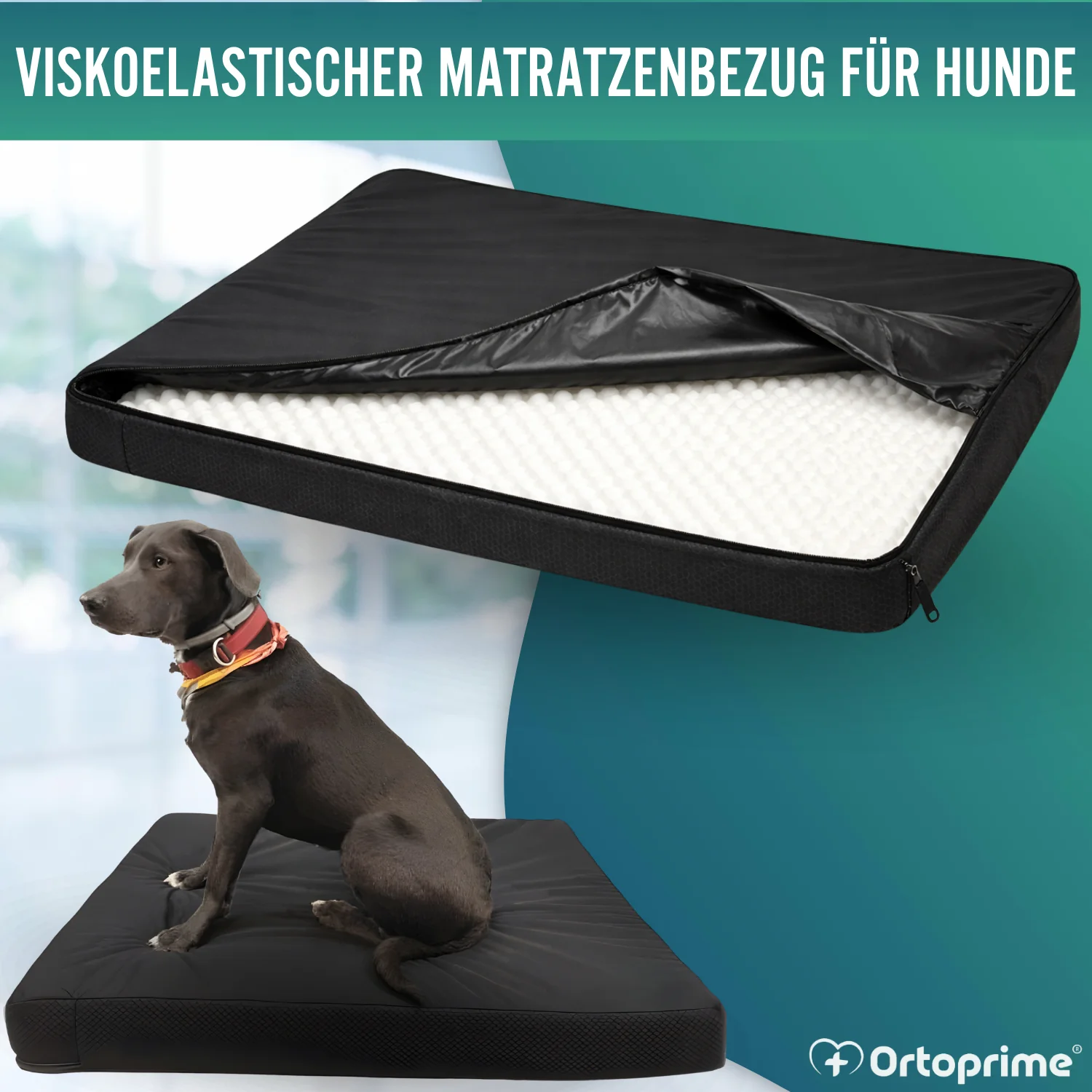 Wasserdichter Bezug für Orthopädische Hundematratze | 4 Größen - Image 3