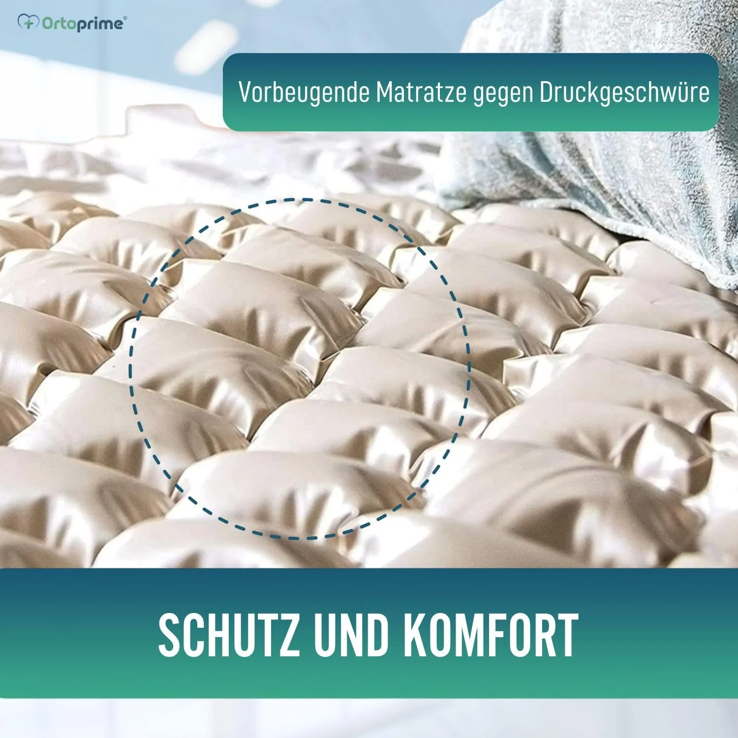 Antidekubitusmatratze mit Kompressor und Luftwechselzellen - Image 4