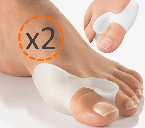 Zehentrenner-Set zur Korrektur von Hallux Valgus | 2 Stücke